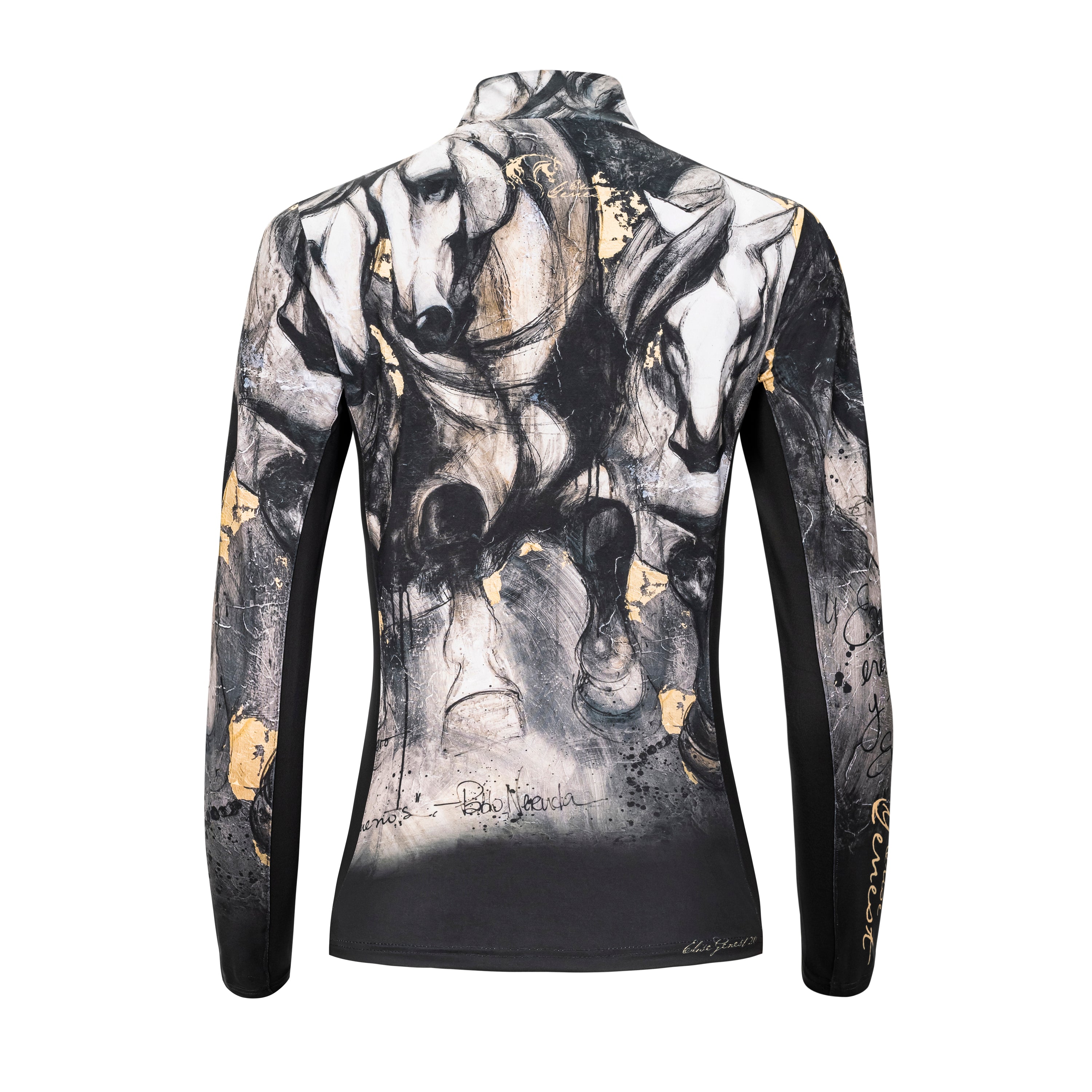 Elise Genest 'Amours Oublies' Sun Shirt with Mesh