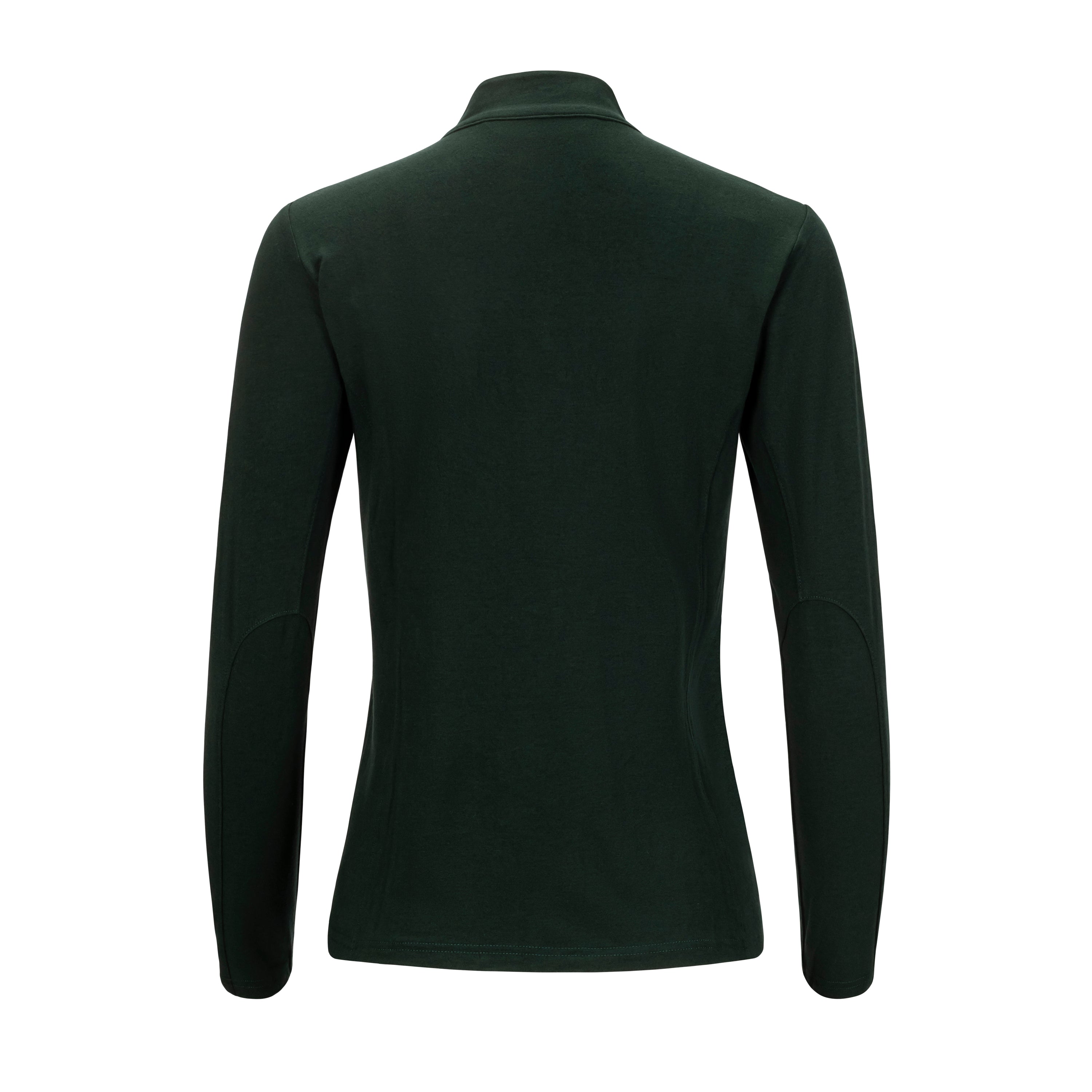 Merino Bamboo Quarter Zip, Forest