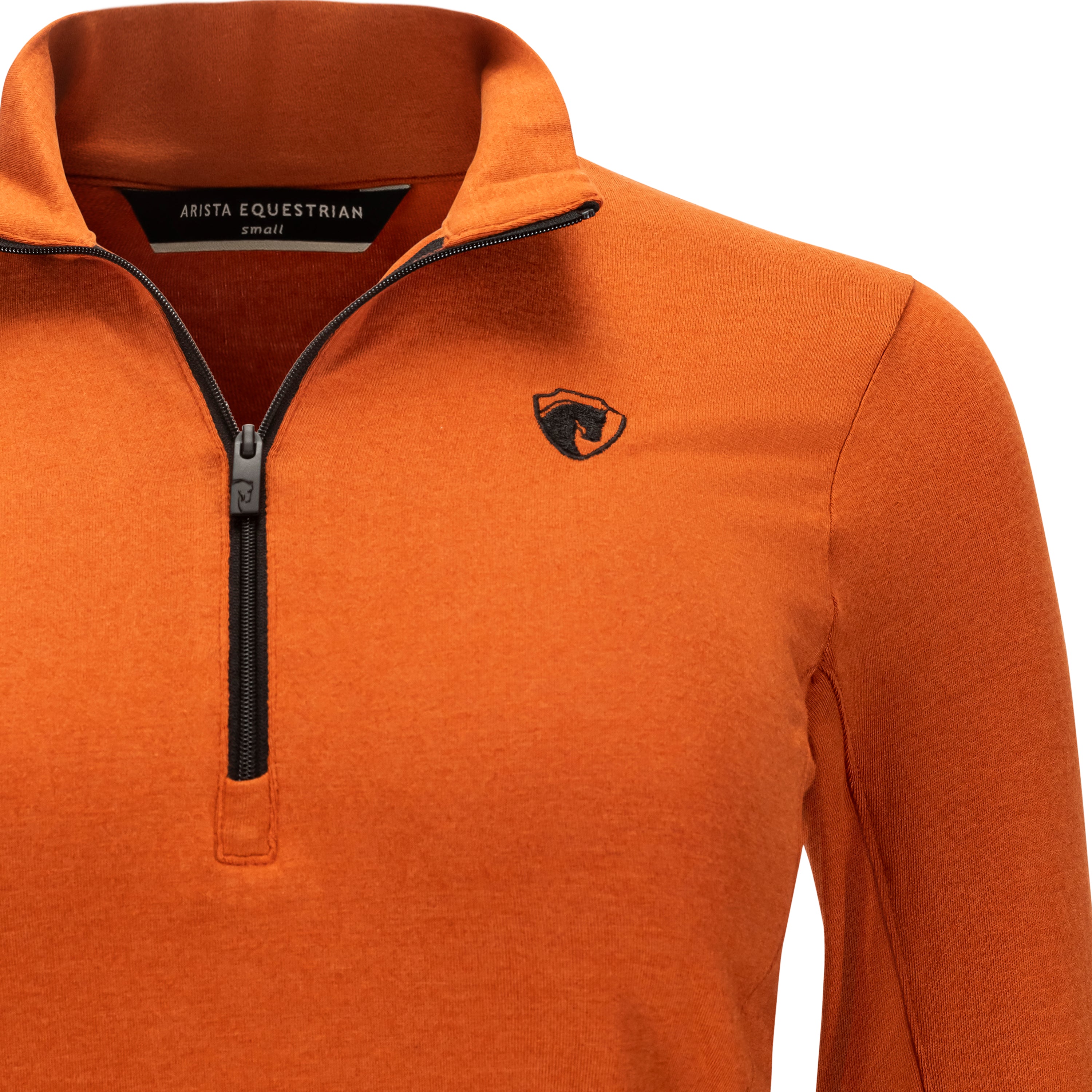 Merino Bamboo Quarter Zip, Sienna (XL & XXL only)