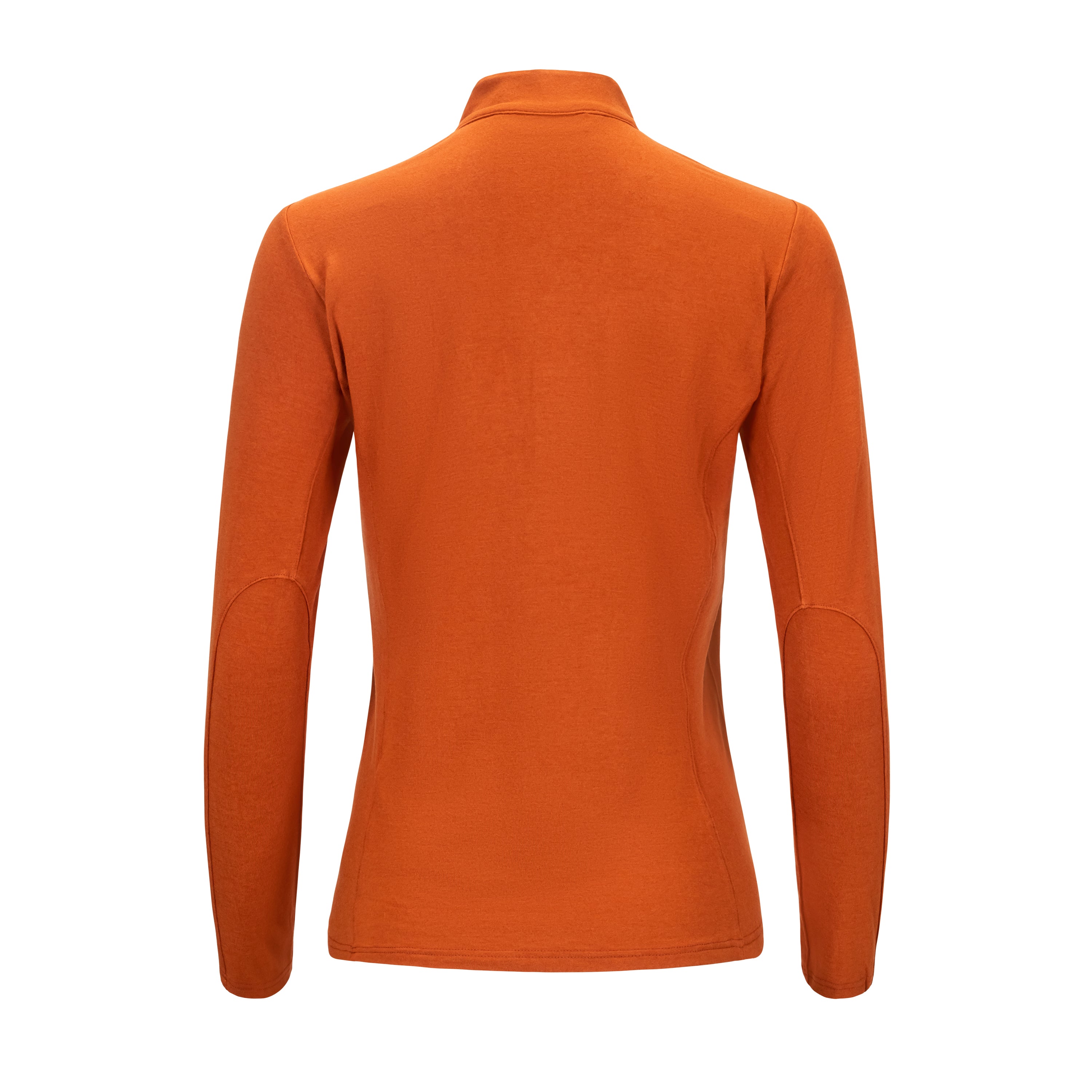 Merino Bamboo Quarter Zip, Sienna