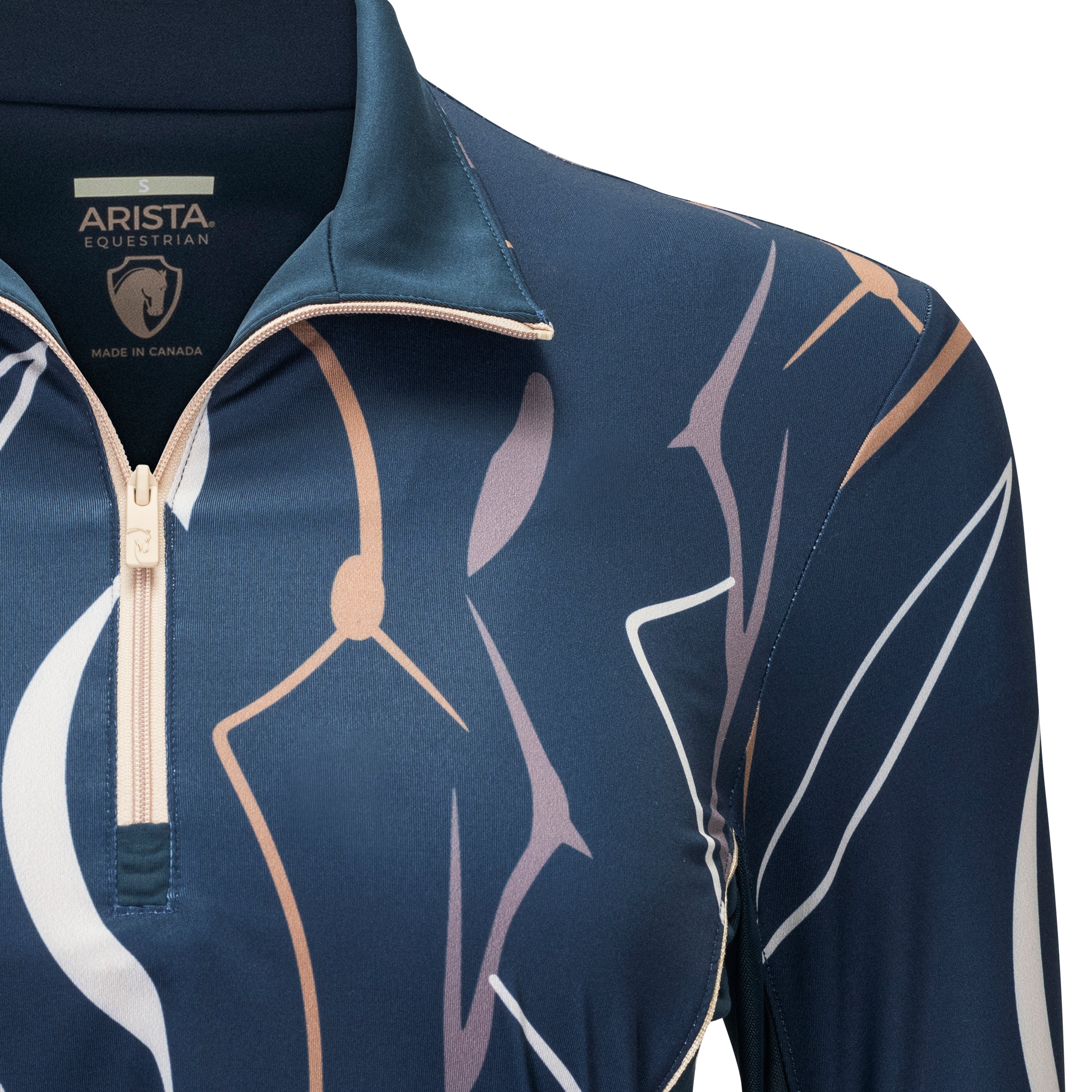 J. Robbins -"Resonance", Navy Sun Shirt w/MESH