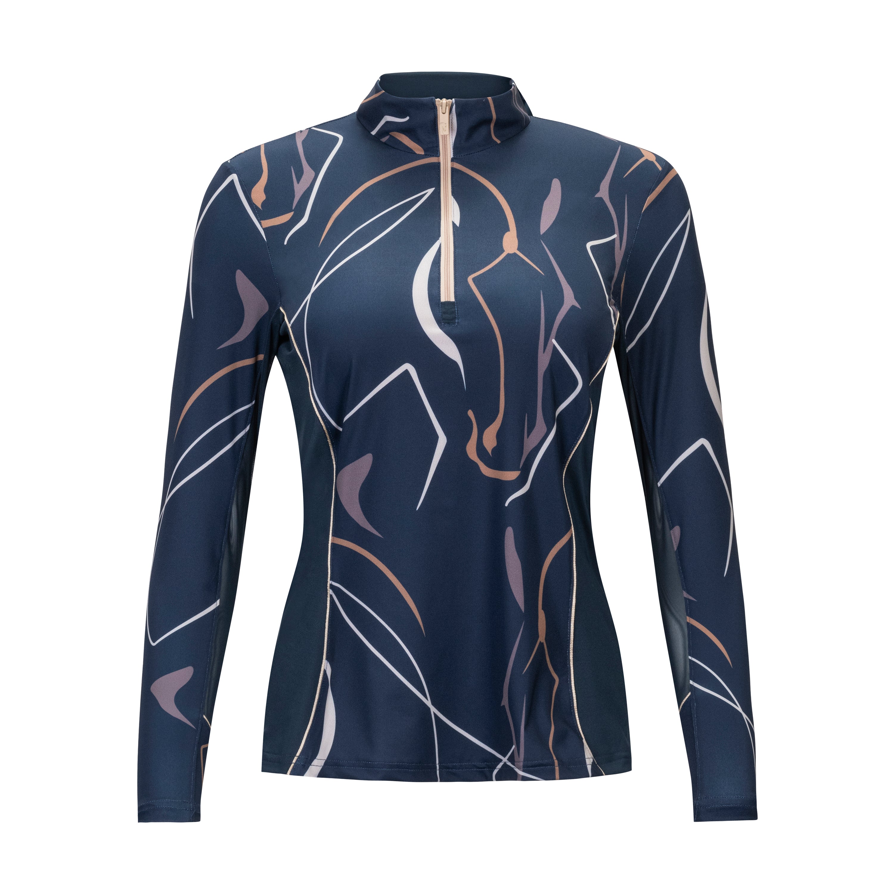 J. Robbins -"Resonance", Navy Sun Shirt w/MESH