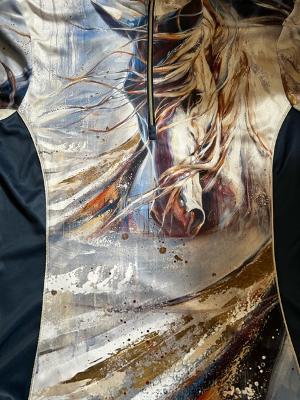 Elise Genest 'Sunset (Tangled Thoughts)' Sun Shirt w/ Mesh