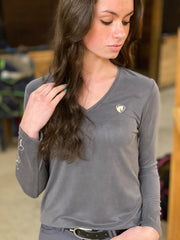 High Street LS Tee, Steel (XXL only)