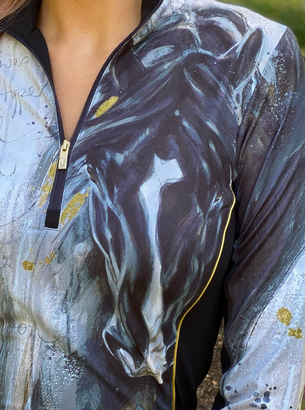 Elise Genest 'Fall in Love' Sun Shirt w/ Mesh